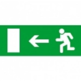 Самоклеющаяся этикетка «Exit Left»