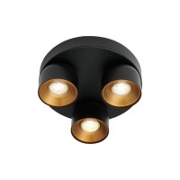 Светильник поворотный, спот Nordlux 2310420103 Pitcher GU10 3x10W IP20 черный