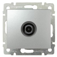 Механизм розетки телевизионной Valena алюминий