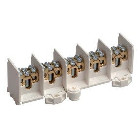 Клемник ввідно/відгалужучий Hager K46N 5 полюсів