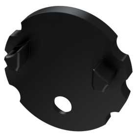 Заглушка Lumines для типа MICO без отверстия чёрный