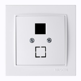 Розетка Nilson Thor біла комп'ютерна без модуля ( 27111042 )