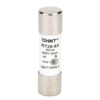 Циліндричний запобіжник Chint RT28-63 gG/gL 14х51мм 63A (520496)