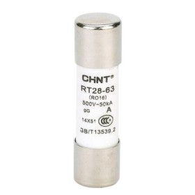 Циліндричний запобіжник Chint RT28-63 gG/gL 14х51мм 63A (520496)