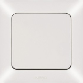 Вимикач 1-клавішний NE-AD ARAS 93-111-01 кремовий