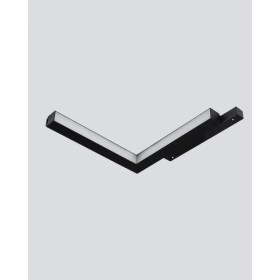 Магнітний світильник кутовий Alumled ALMG-M09V 24W 120° 3000К Osram3030 1920LM BK