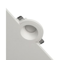 Гіпсовий точковий врізний світильник Oledim 7771535 TS7 GYPSUM GU10 1x10W IP20 білий