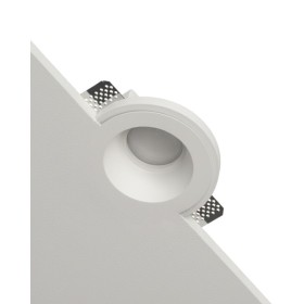 Гіпсовий точковий врізний світильник Oledim 7771535 TS7 GYPSUM GU10 1x10W IP20