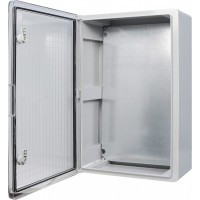 Ударостойкий корпус из АБС-пластика Аско-Укрем UBox 400x600x200мм (прозрачная дверца)