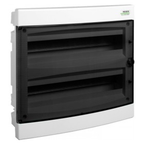 Встраиваемый модульный щиток NOARK PNF 2x18T прозрачные двери 2x18м IP40 (101515)
