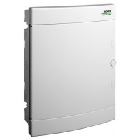 Модульный щиток NOARK PNF 24W белые двери 2x12м IP40 (101520)