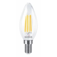Филаментная лампа Maxus C37 FM 220Вт E14 Clear (1-MFM-733)
