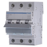 Автоматический выключатель Hager MBN316 6кА B 16A 3P