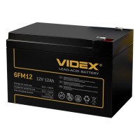 Свинцово-кислотный аккумулятор Videx 6FM12 12мАч 12В (6FM12 1CB)