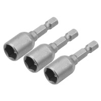 Магнітні головки Tolsen (77825) 10мм 1/4" х48мм (3шт)