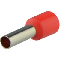 Наконечник Аско-Укрем НТ 6,0-12 изолированный красный 100шт (A0060010051)