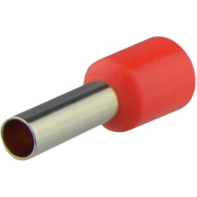 Наконечник Аско-Укрем НТ 6,0-12 изолированный красный 100шт (A0060010051)