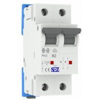 Двухполюсный автомат SEZ 62 B 2А 2P (PR62B2А)
