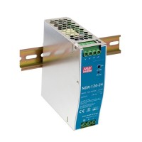 Блок живлення Mean Well на DIN-рейку 120W DC24V (NDR-120-24)