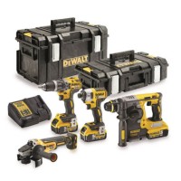 Набор из электроинструментов DeWALT DCK422P3 (DCD796, DCF887, DCH273, DCG405) c 3 АКБ и ЗУ