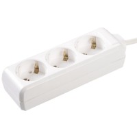 Подовжувач UEC STANDART П03 3 місця 2Р+PЕ/1,5 метри 3х1мм2 16А/250В