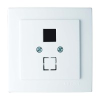 Розетка Nilson Touran біла комп'ютерна без модуля ( 24111042 )