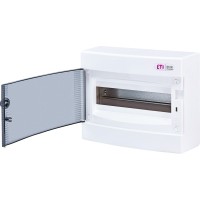 Зовнішній модульний щит ETI 001101001 ECT 12PT 12 М з прозорими дверцятами
