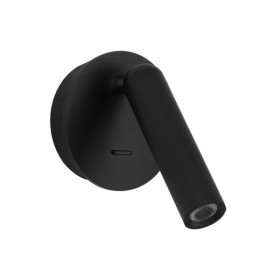 Бра, настінний світильник Italux WL-64834-1-BK Carda LED 1x2.5W 3000K 164Lm IP20 чорний