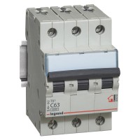 Автоматический выключатель C 40A 3П 6kA, Legrand