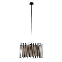 Подвесной светильник, люстра TK Lighting 4562 Harmony E27 1x15W IP20 коричневый
