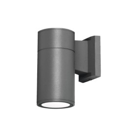 Светильник фасадный Violux TWIX-1D 40Вт Е27 IP44 антрацит ( 500470 )