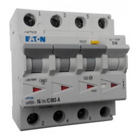 Дифф.автомат Eaton (Moeller) mRB6-10/3N/С/003-A