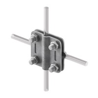 Хрестове з'єднання круглих провідників Leo Lightman Cross StZn (202011)