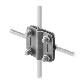 Хрестове з'єднання круглих провідників Leo Lightman Cross StZn (202011)