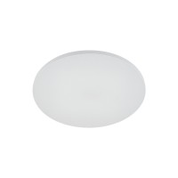 Світильник стельовий із датчиком руху Nowodvorski 11761 Denia LED M 1x24W 3000K 2050Lm IP20 білий