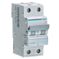 Автоматический выключатель Hager MCN204 6кА C 4A 2P