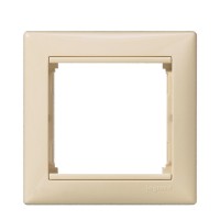 Рамка одинарная Valena слоновая кость