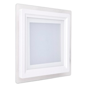 Вбудований світильник Feron 6245 AL2111 6Вт 5000К 480Лм квадратний