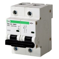 Автоматичний вимикач Promfactor ECO FB1-125 2P C 16A 10кА (FB1C20016)