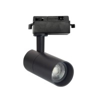 Трековий світильник Goldlux 329042 Shark LED 1x10W 4000K 850Lm IP20 чорний