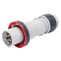 Переносная вилка GEWISS IP67 3P+N+E 125A 400В (GW60061H)