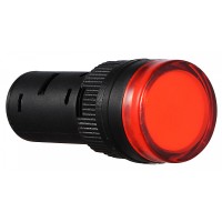 Сигнальная арматура Аско-Укрем AD16-16DS 220В АС красная (A0140030050)