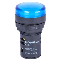 Сигнальний індикатор NOARK Ex9IL 2C b виступаючий 230В AC синій (105487)