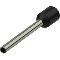 Накінечник Аско-Укрем НТ 1,5-18 ізольований чорний 100шт (A0060010136)