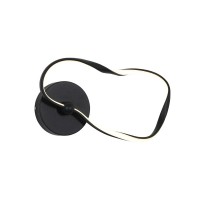 Бра, настінний світильник Italux WL-22782-BK Amaya LED 1x20W 3000K-6000K 1200Lm IP20 чорний