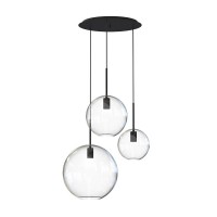 Підвісний світильник, люстра Nowodvorski 7788 Sphere III E27 3x40W IP20 Чорний