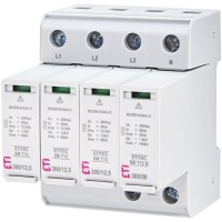 Обмежувач перенапруги ETI 002440550 ETITEC SM T12 300/12.5 (3+1 4p TT TN-S)