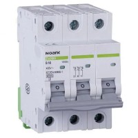 Автоматический выключатель NOARK Ex9BN 3P B6 6А 6кА B (100049)