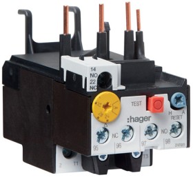 Тепловое реле Hager EVB024B 16-24А к EV018...EV038 1NO+1NC