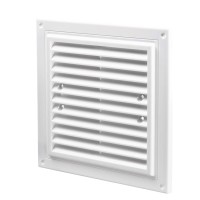 Решетка Домовент ДВ 150х150с М белая